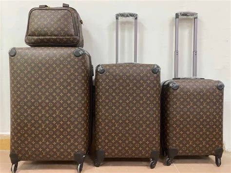 replica louis vuitton suitcase set|Louis Vuitton scam.